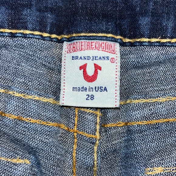 Vintage True Religion Flared Jean size 28 - Picture 6 of 7